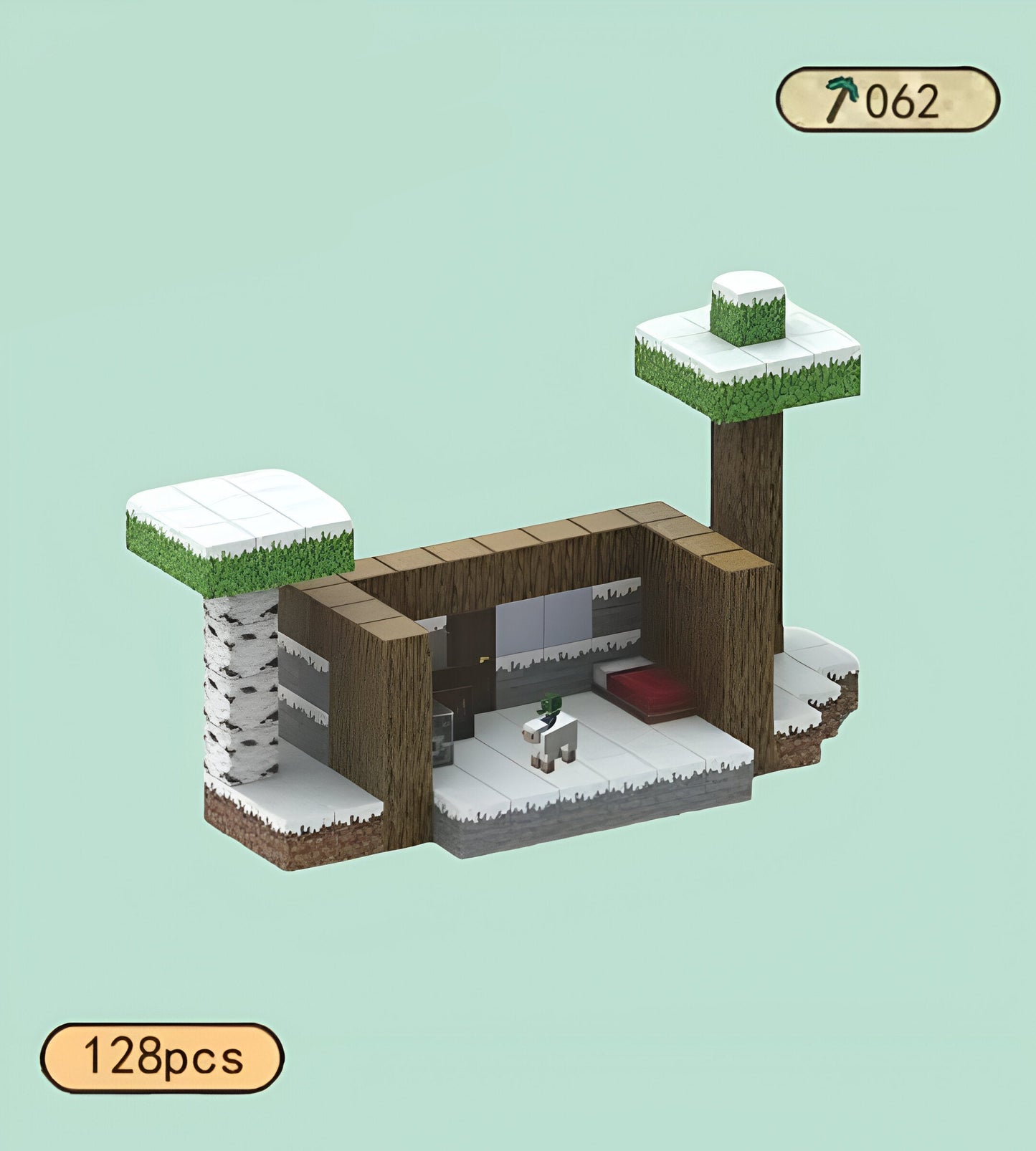Minecraft Craftsman’s Corner | Craftsman’s Corner Set | MagnaCraft