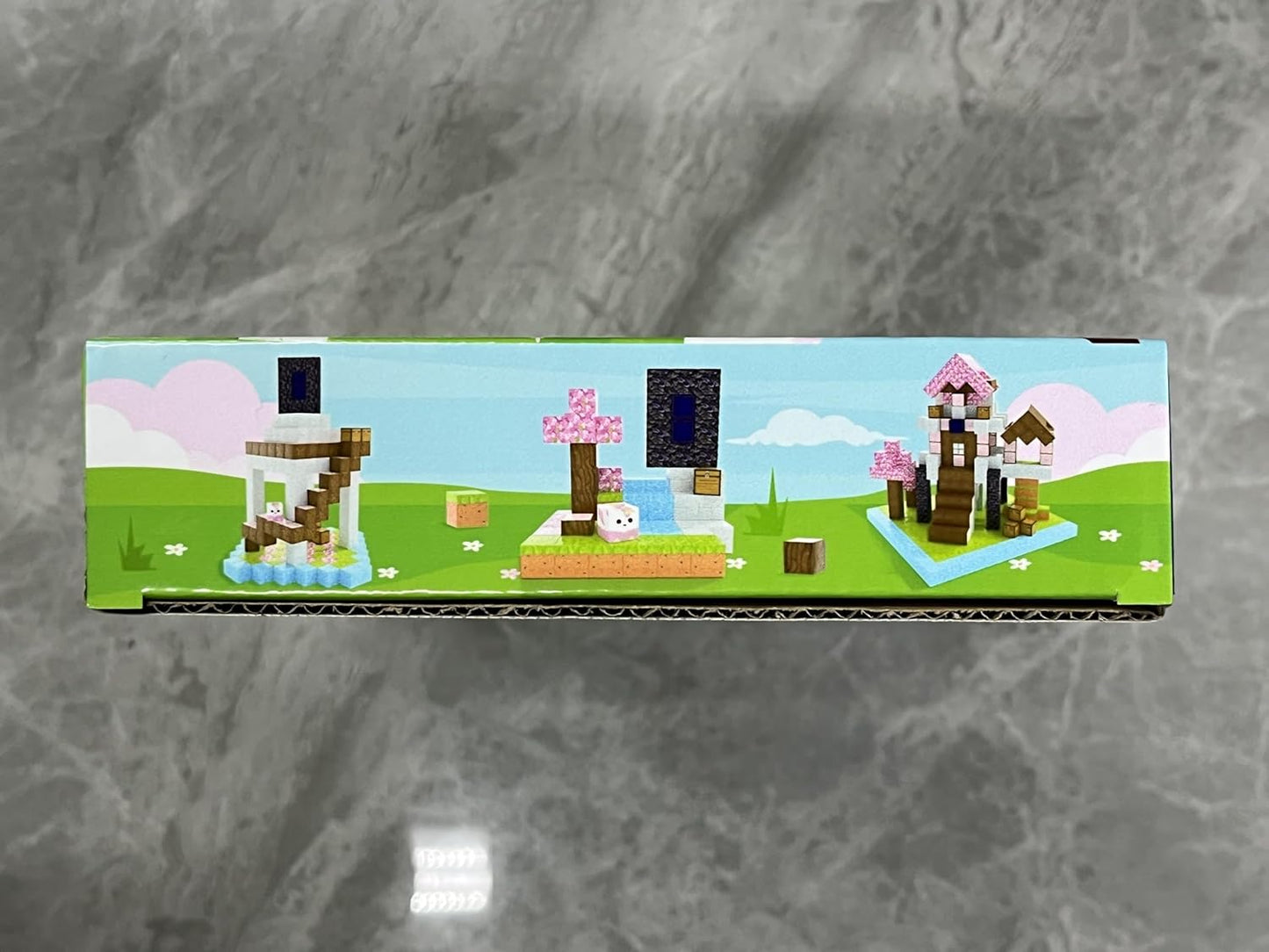 Cherry Blossom Minecraft Set | Cherry Blossom Magnet | MagnaCraft