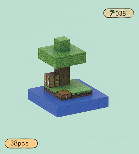 Minecraft Hero’s Hideout | Hero’s Hideout Set | MagnaCraft