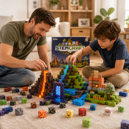 StemCraft™ | Light Up Magnetic Blocks